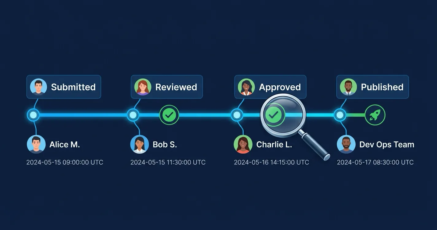 Confluence Approval Audit Trails: What to Log and Why It Matters