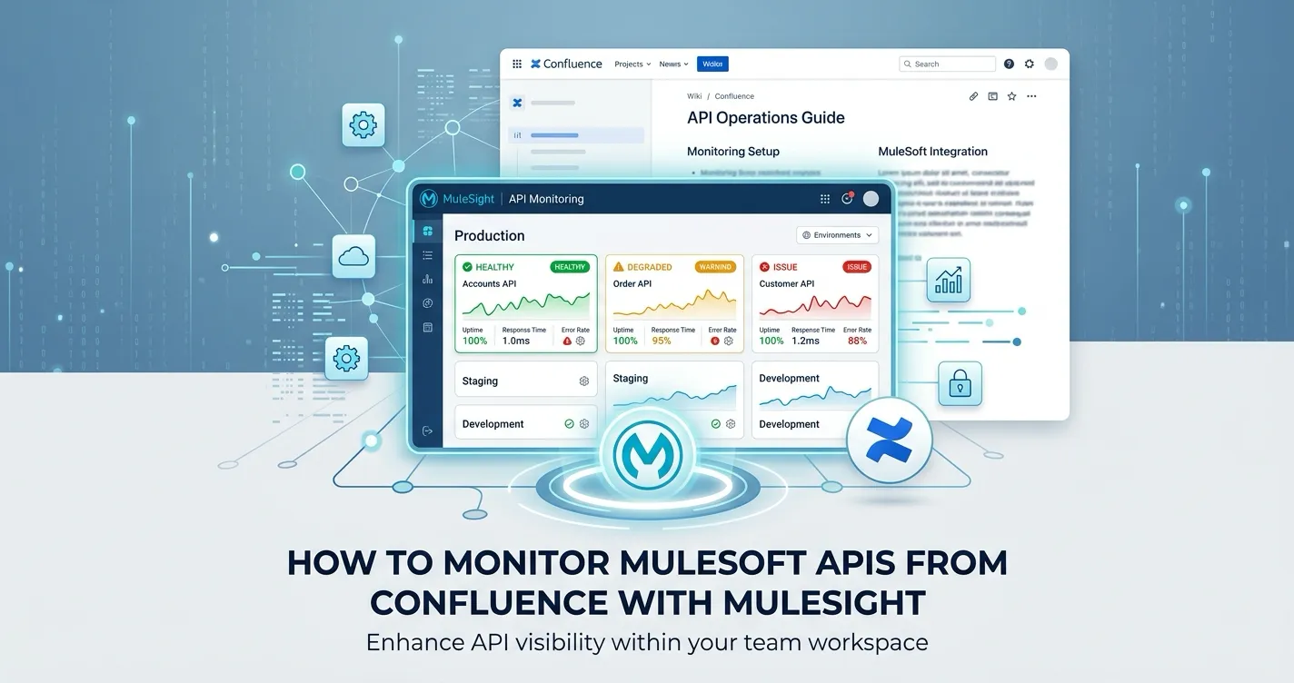 How to Monitor MuleSoft APIs from Confluence with MuleSight